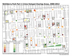 McElderry Park Hotspot Overlap Areas 2000-2012