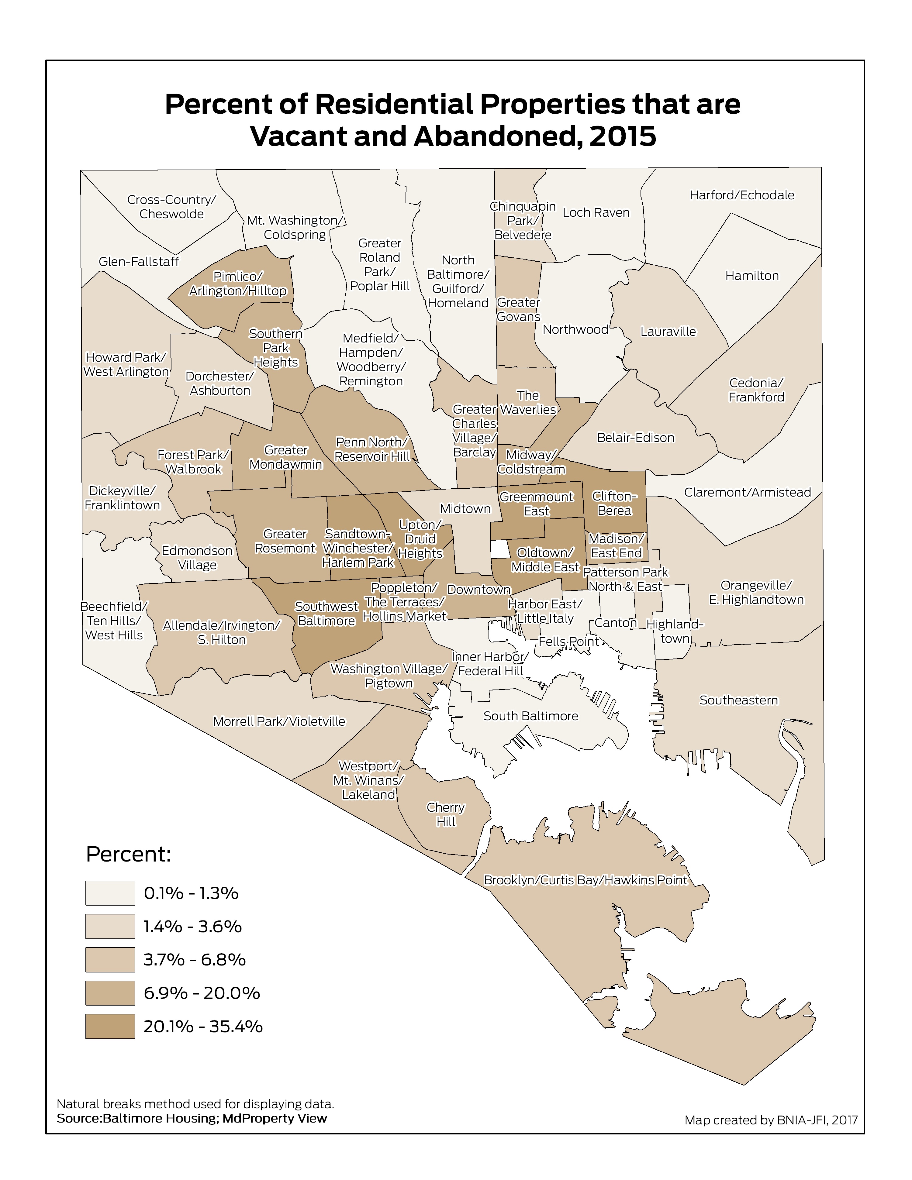 The Impact of Vacancy on Baltimore’s Neighborhoods