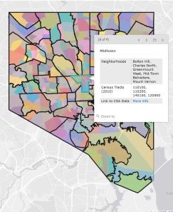 Explore Geography interactive map